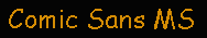 Comic Sans MS (regular and bold, zipped together)